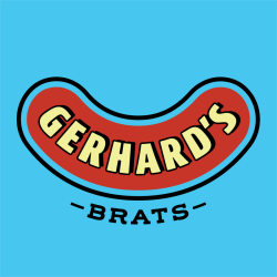 Logo for Gerhard's Brats.